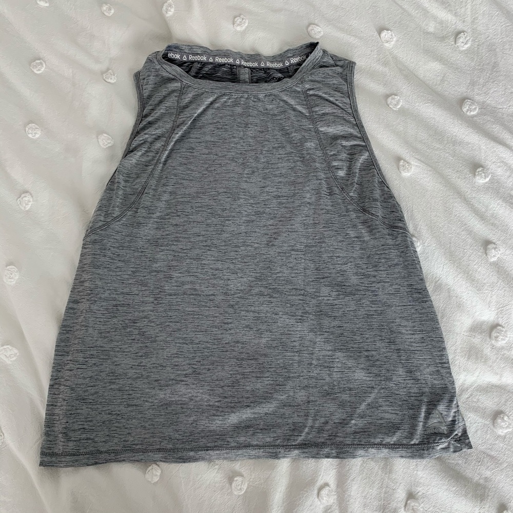 Heather Grey Reebok Workout Tank